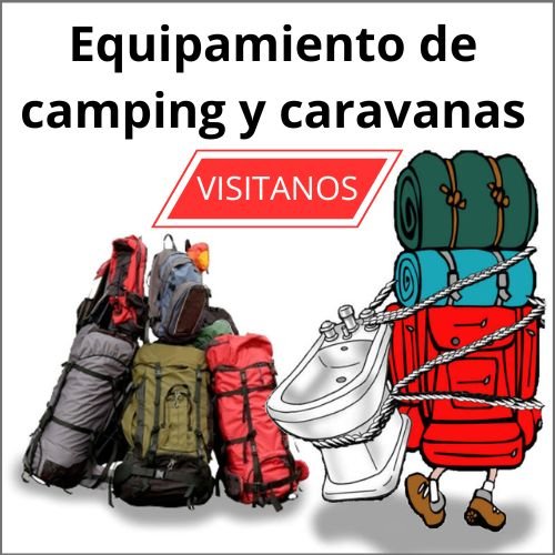Equipamiento de camping y caravanas 