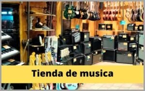 Tienda de música en Lloret