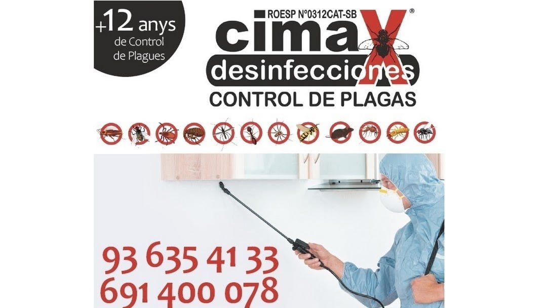 desinfecciones cimax control de plagas barcelona