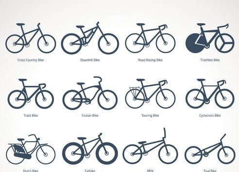 different bikes