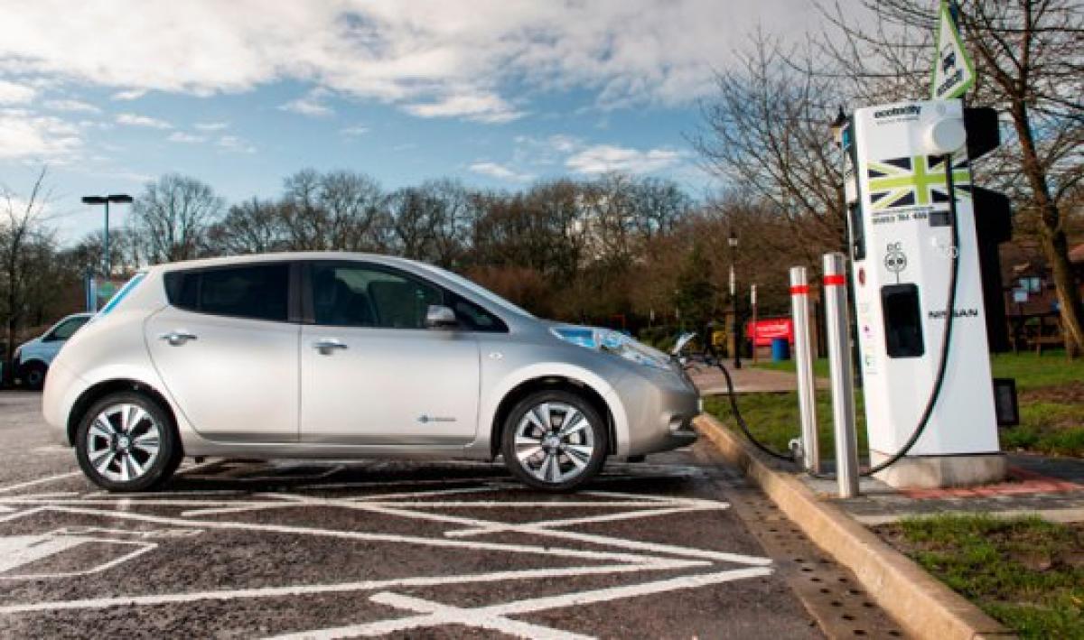 estacion de carga de vehiculos electricos