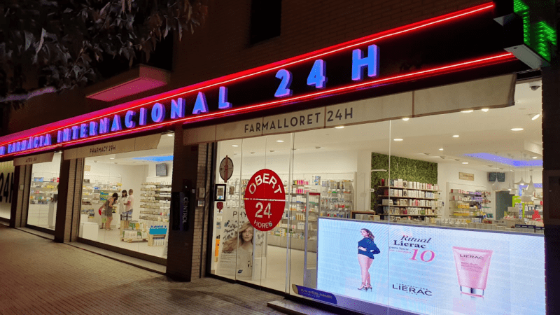 gran farmacia internacional 24h lloret de mar