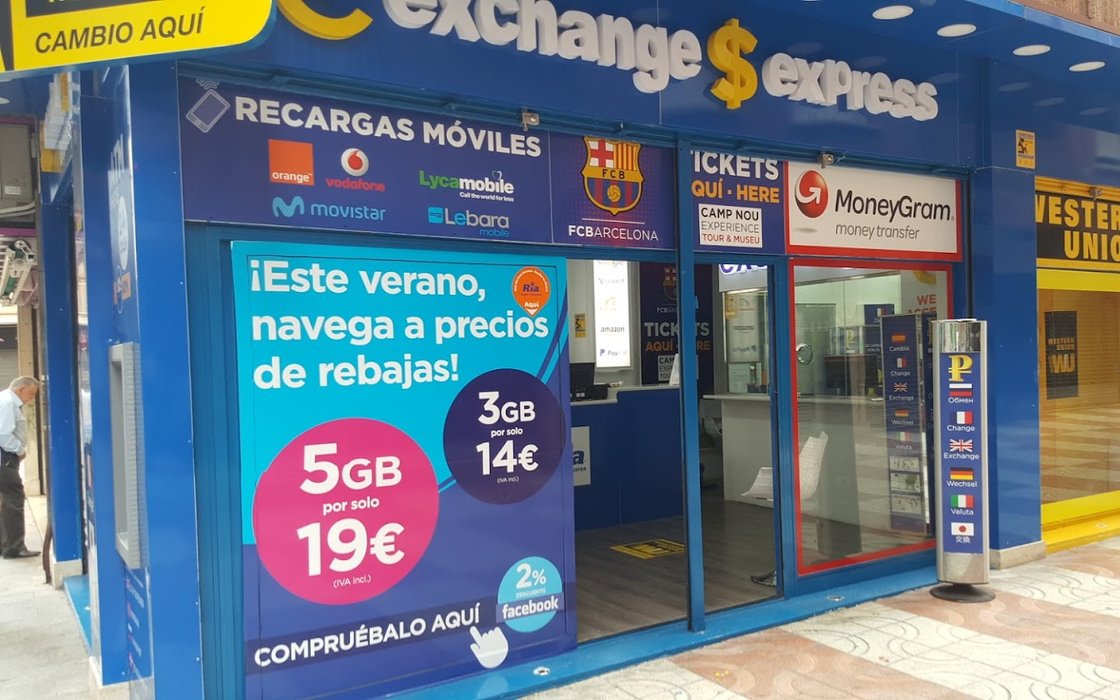 money exchange lloret de mar